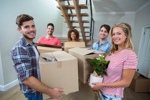 Removalists planning a house move in Maida Vale