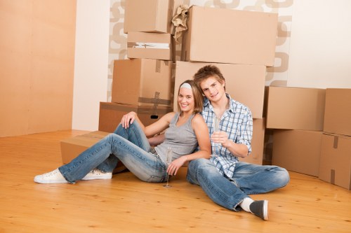 Moving truck service for a residential move in Maida Vale