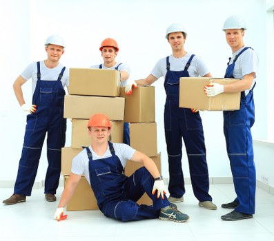 Local removal van service handling a moving day in Maida Vale