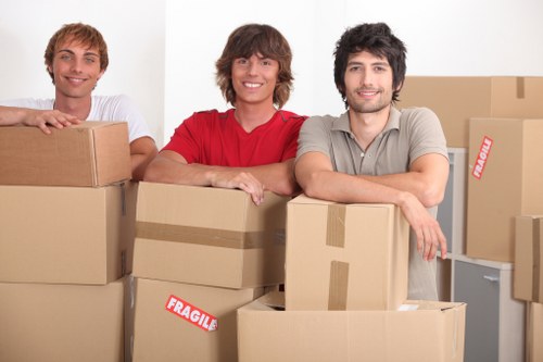 Example of cubic-yard moving load in a Maida Vale property