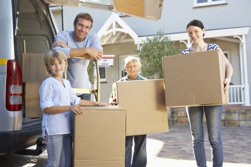 Charity donation and reuse collection from a Maida Vale property