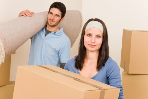 Careful handling of furniture during a Maida Vale property move